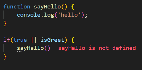 Code example
