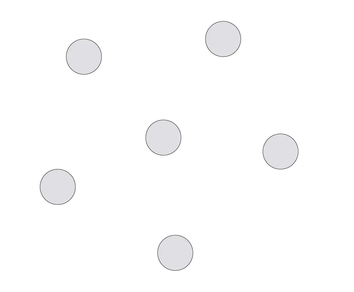 A disconnected graph