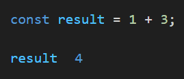 Code example